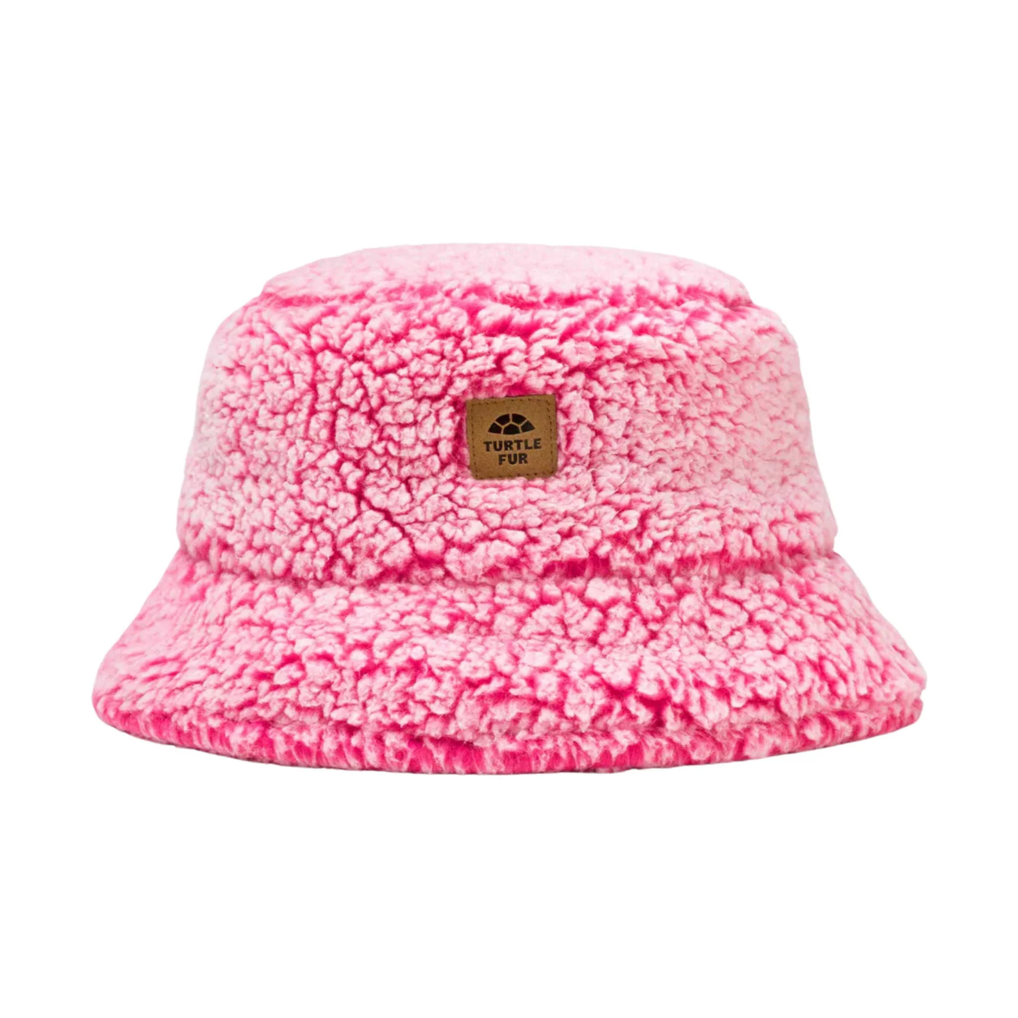 Turtle Fur Stomp Bucket Hat - Luscious Pink