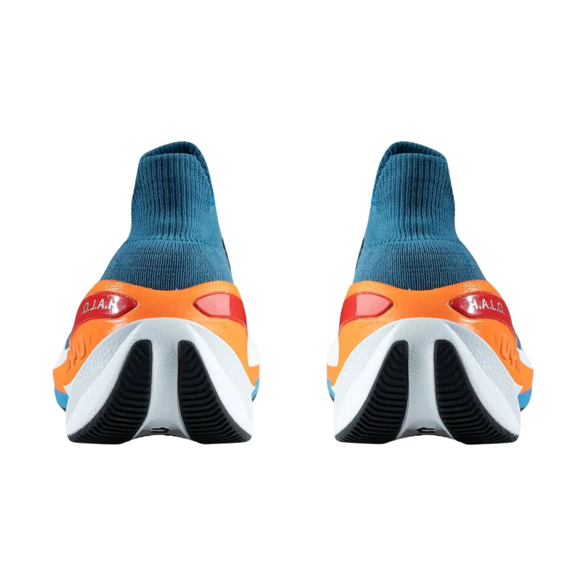 UYN Women's Synapsis Running Shoes - Blue/White/Orange - Image 3