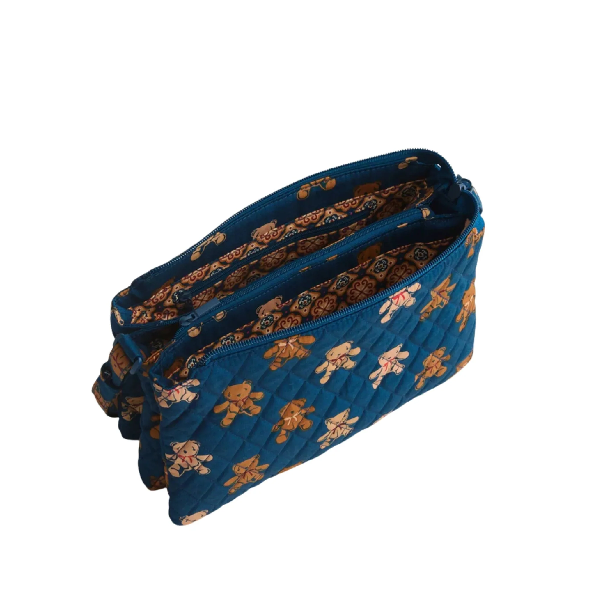 Vera Bradley Foxbury Crossbody - Bunch Of Bears In Premium Cotton - Image 3
