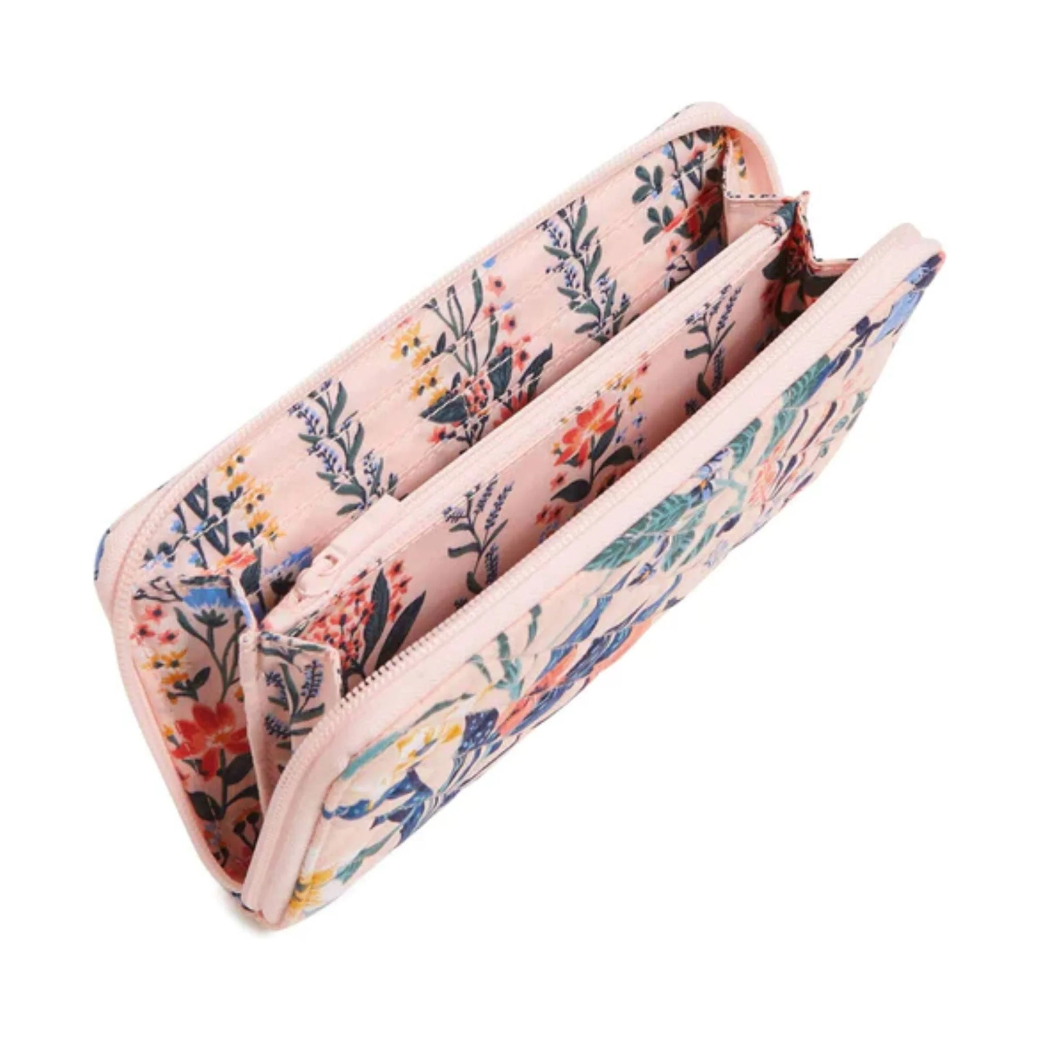 Vera Bradley RFID Jordin Continental Wallet - Paradise Coral - Image 2