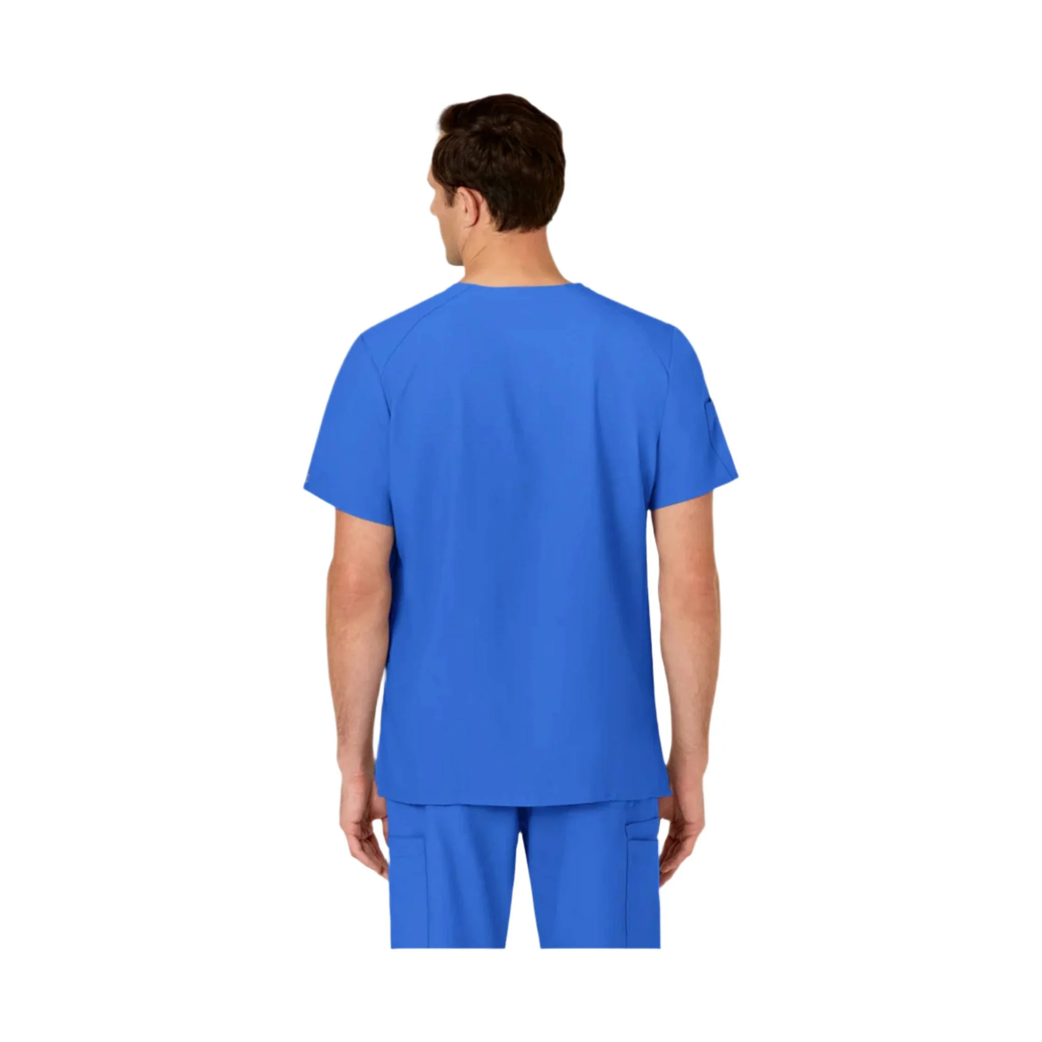 Wink Men's V Neck Scrub Top - Navy - Image 2
