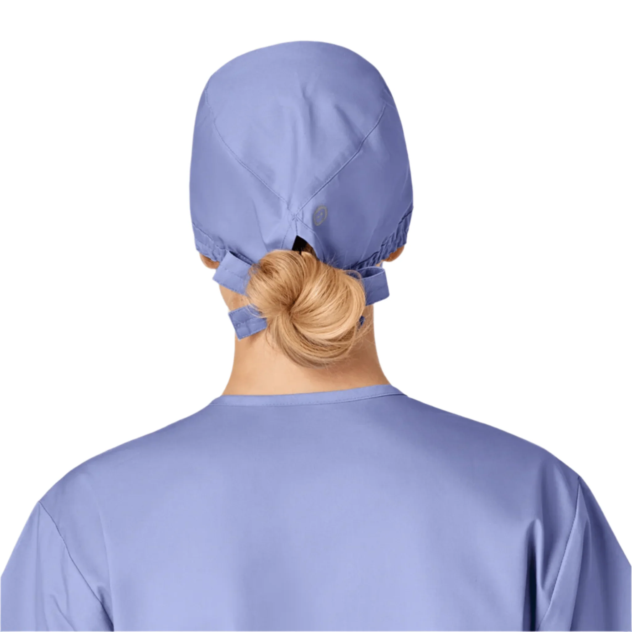 Wink Solid Scrub Cap - Ceil Blue - Image 3