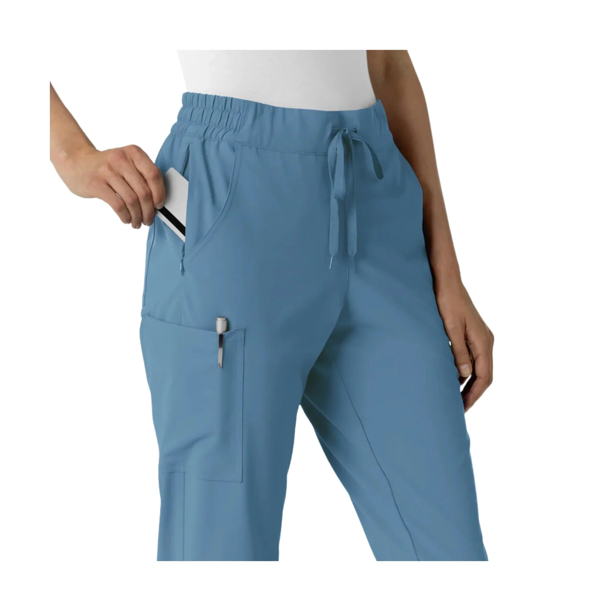 Wink Women's Renew Jogger Scrub Pant - Pacific Blue - Image 4