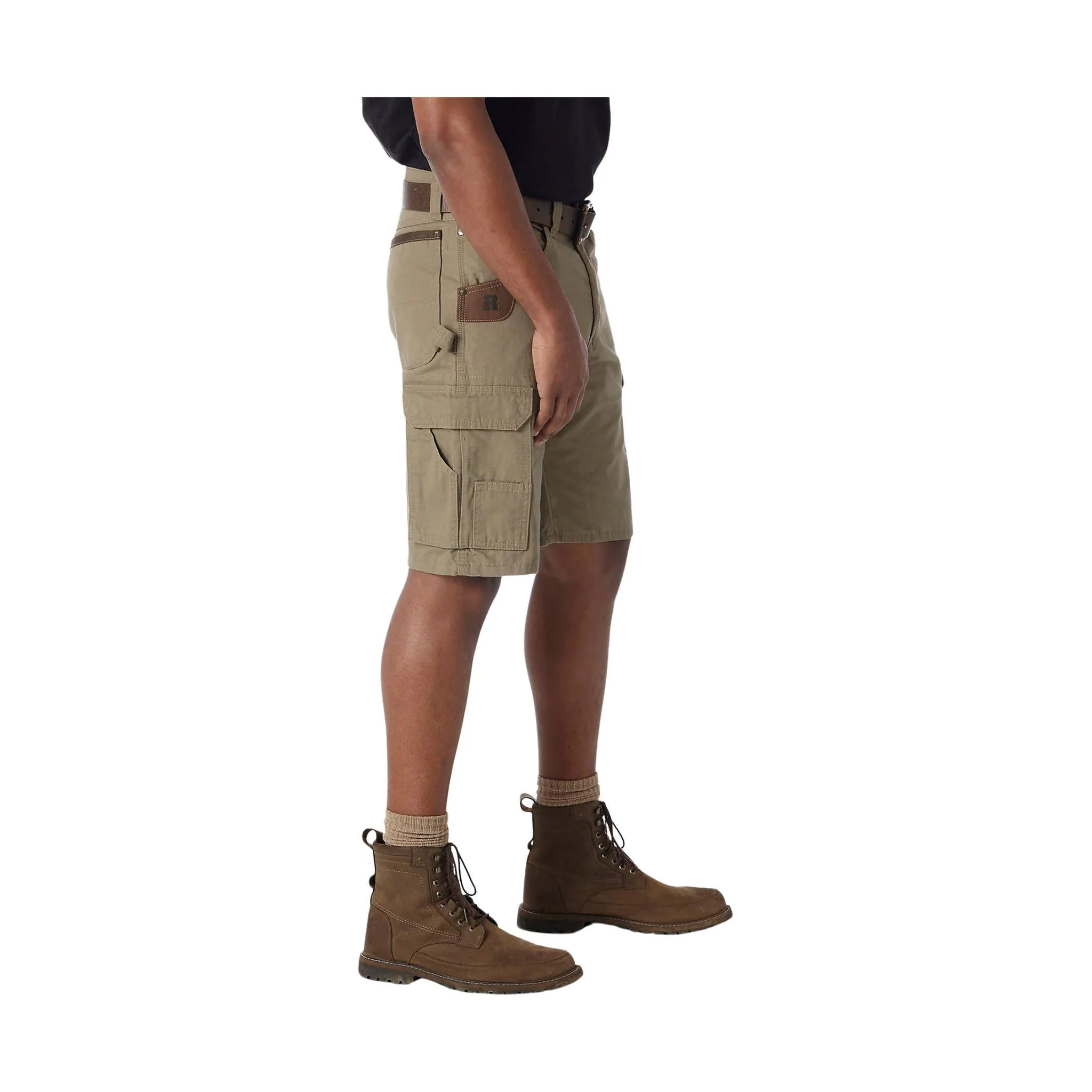 Wrangler Men's Riggs Workwear Ripstop Ranger Cargo Short - Bark - Image 2