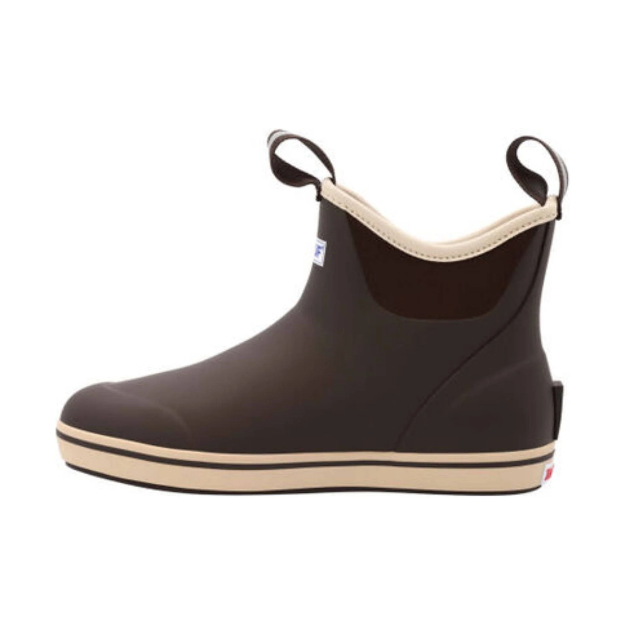 Xtratuf Men's 6 Inch Ankle Deck Rain Boot - Chocolate/Tan - Image 2
