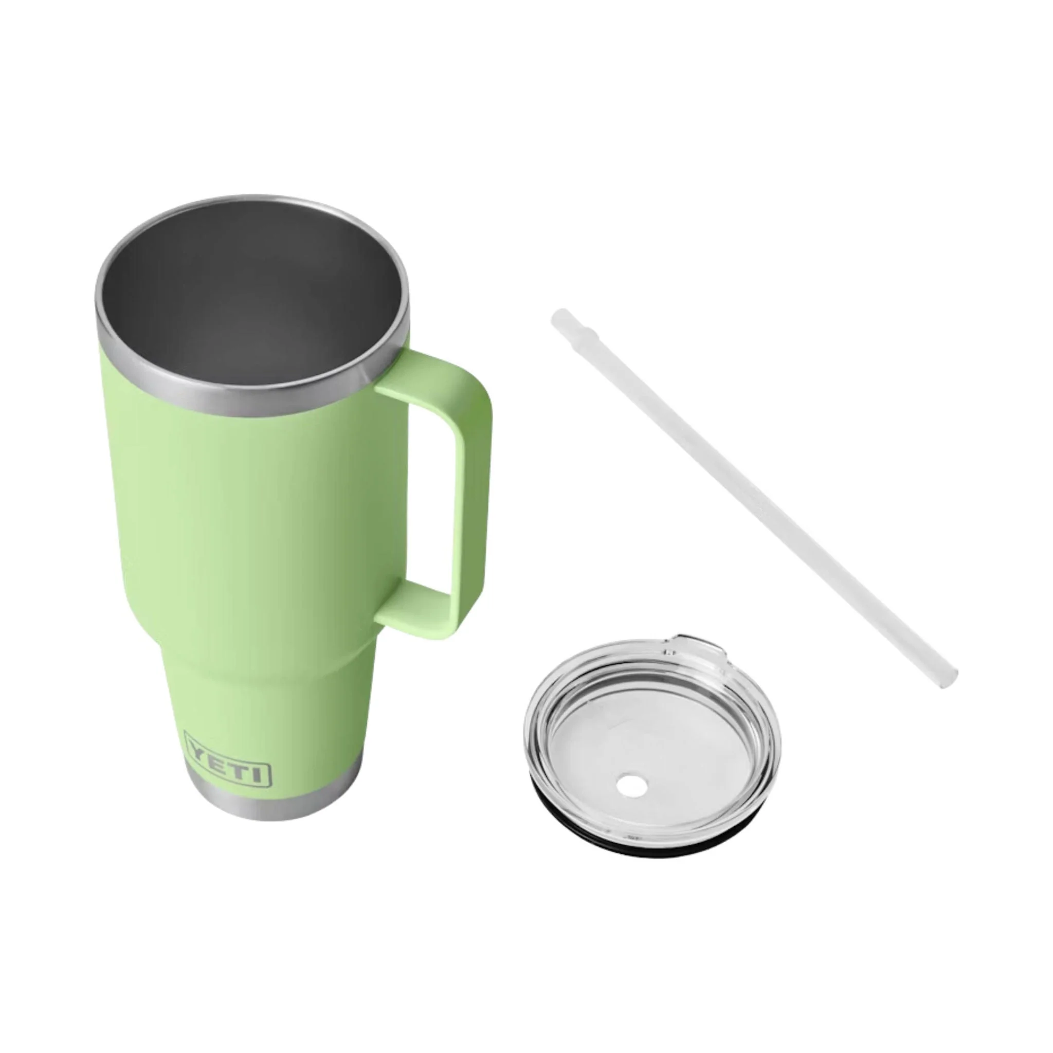 YETI Rambler 42 oz Straw Mug - Key Lime - Image 3